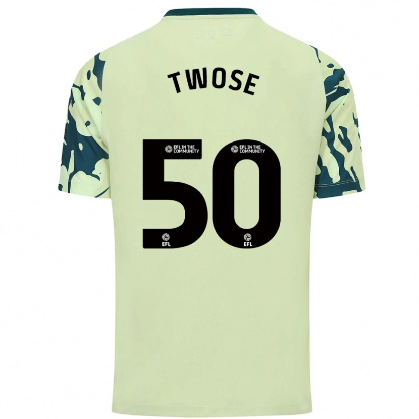Danxen Dames Cody Twose #50 Donkergroen Uitshirt Uittenue 2025/26 T-Shirt