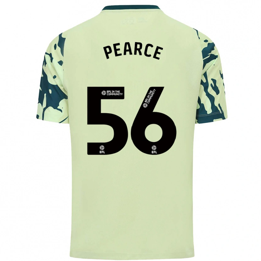 Danxen Dames Luke Pearce #56 Donkergroen Uitshirt Uittenue 2025/26 T-Shirt