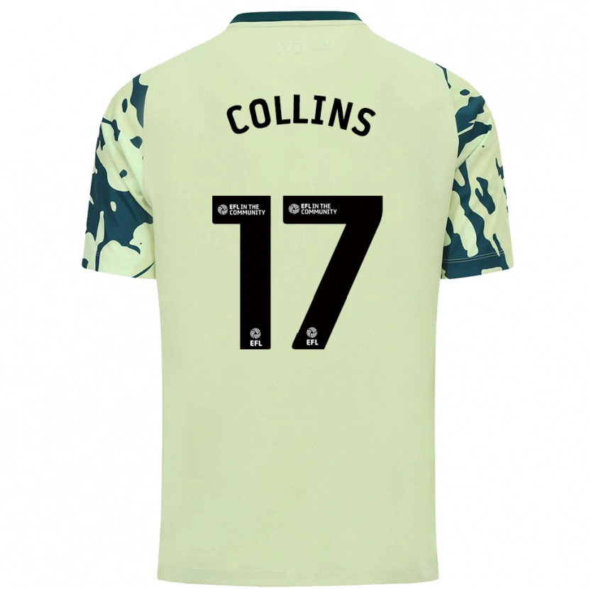 Danxen Dames Jamilu Collins #17 Donkergroen Uitshirt Uittenue 2025/26 T-Shirt