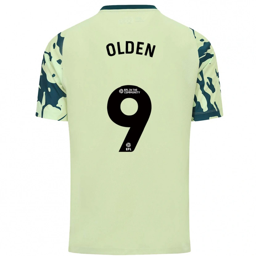Danxen Dames Mackenzie Olden #9 Donkergroen Uitshirt Uittenue 2025/26 T-Shirt