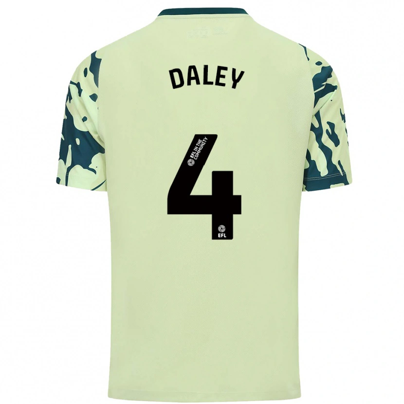 Danxen Dames Hannah Daley #4 Donkergroen Uitshirt Uittenue 2025/26 T-Shirt