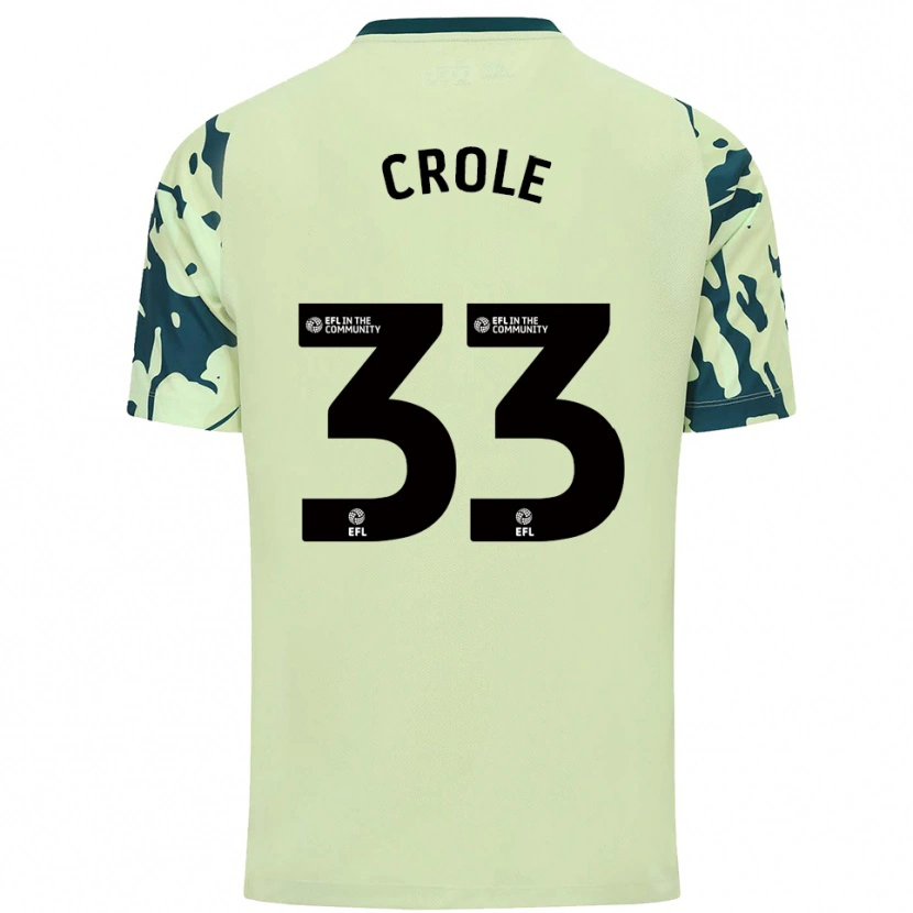 Danxen Dames James Crole #33 Donkergroen Uitshirt Uittenue 2025/26 T-Shirt