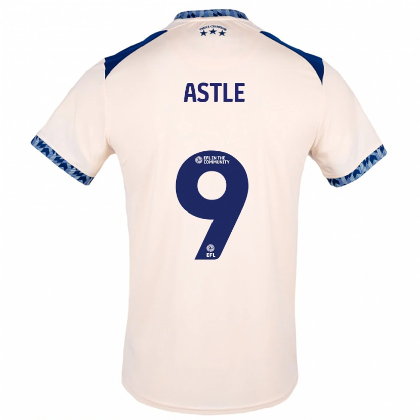 Danxen Dames Katie Astle #9 Gebroken Wit Marine Uitshirt Uittenue 2025/26 T-Shirt