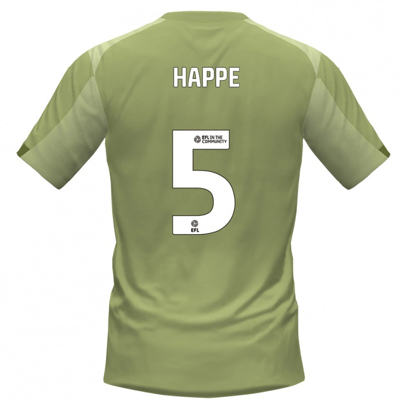 Danxen Dames Dan Happe #5 Salie Champagne Uitshirt Uittenue 2025/26 T-Shirt