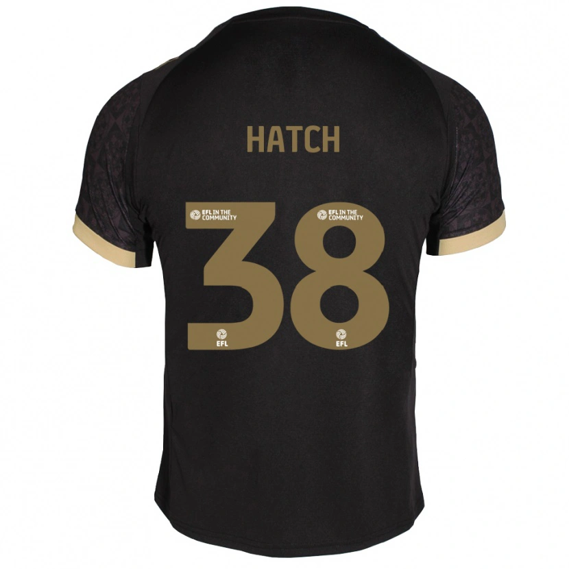 Danxen Dames Joseph Hatch #38 Zwart Goud Uitshirt Uittenue 2025/26 T-Shirt