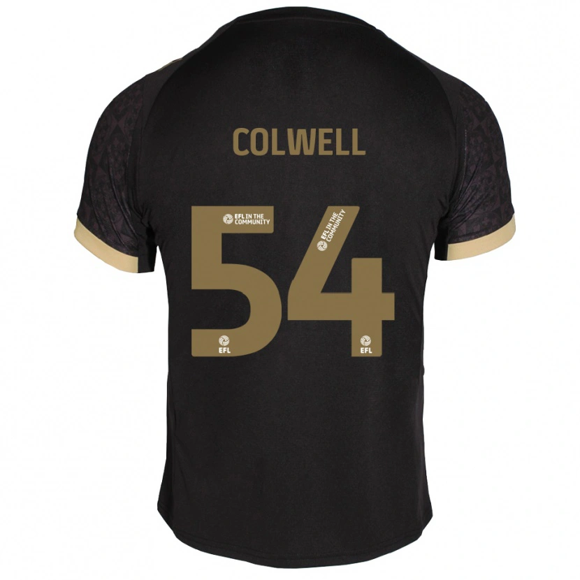 Danxen Dames Lewis Colwell #54 Zwart Goud Uitshirt Uittenue 2025/26 T-Shirt