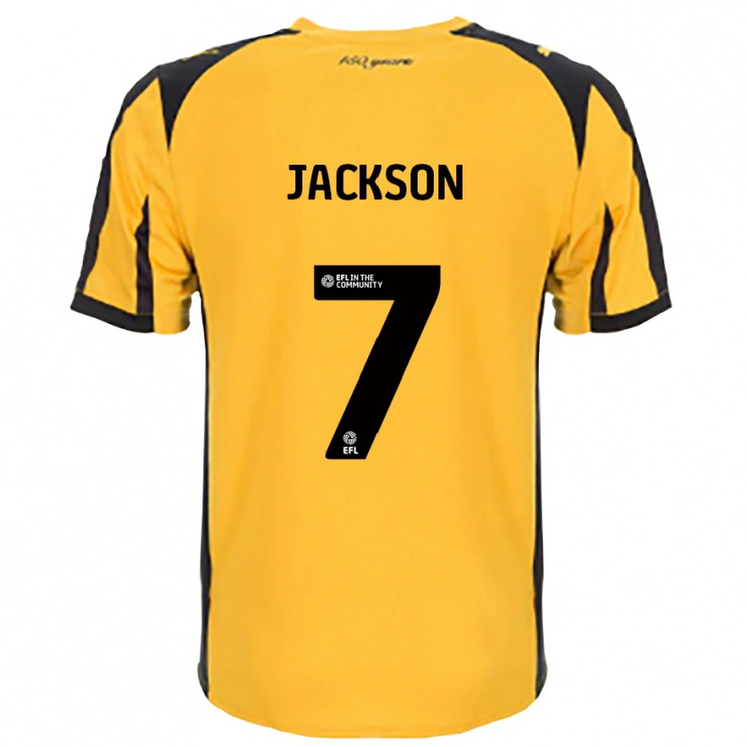 Danxen Dames Lily Jackson #7 Oranje Zwart Uitshirt Uittenue 2025/26 T-Shirt