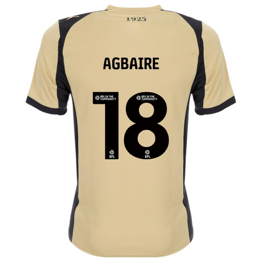 Danxen Dames Lenny Agbaire #18 Goud Zwart Uitshirt Uittenue 2025/26 T-Shirt