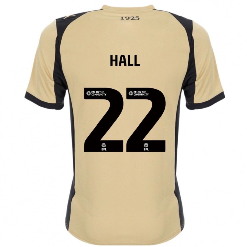 Danxen Dames Denzel Hall #22 Goud Zwart Uitshirt Uittenue 2025/26 T-Shirt