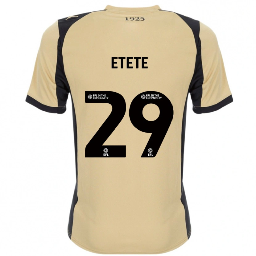 Danxen Dames Kion Etete #29 Goud Zwart Uitshirt Uittenue 2025/26 T-Shirt