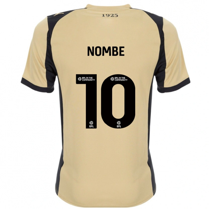 Danxen Dames Sam Nombe #10 Goud Zwart Uitshirt Uittenue 2025/26 T-Shirt