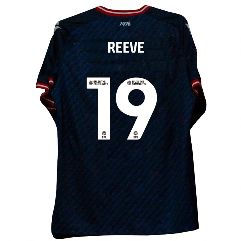 Danxen Dames Oliver Reeve #19 Marine Rood Uitshirt Uittenue 2025/26 T-Shirt