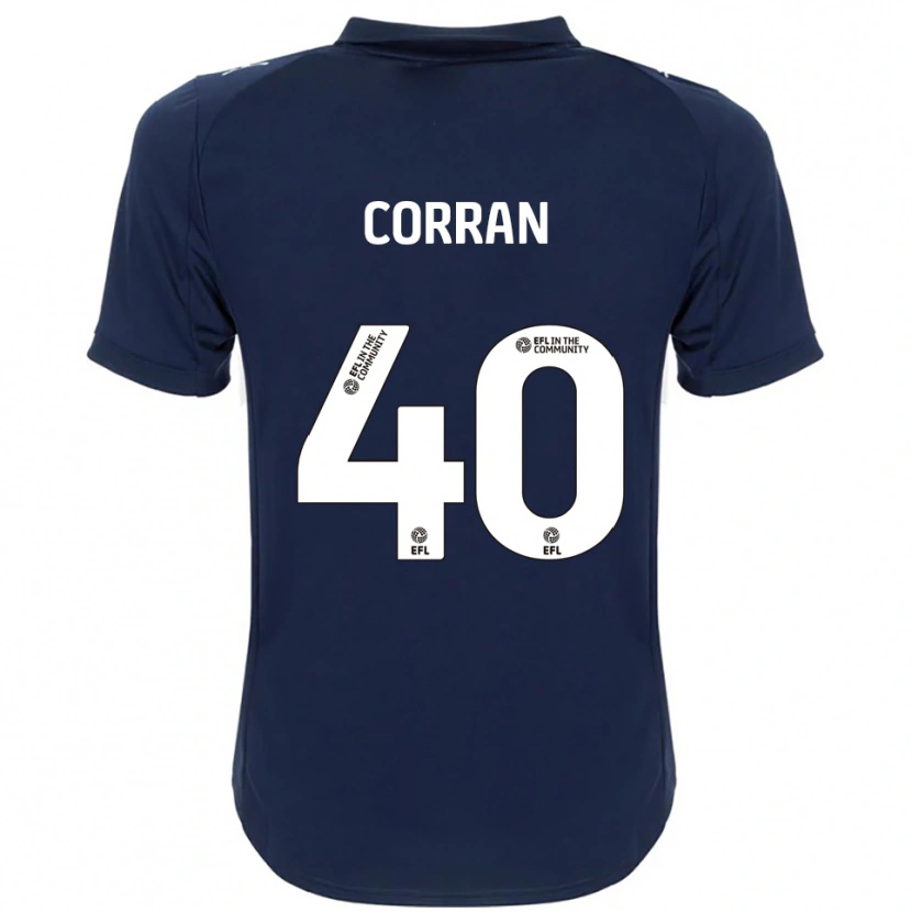 Danxen Dames Matthew Corran #40 Marine Wit Uitshirt Uittenue 2025/26 T-Shirt