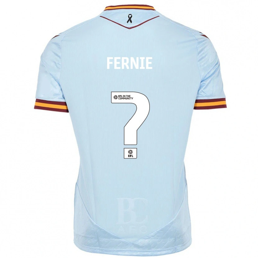 Danxen Dames Matilda Fernie #0 Hemelsblauw Uitshirt Uittenue 2025/26 T-Shirt