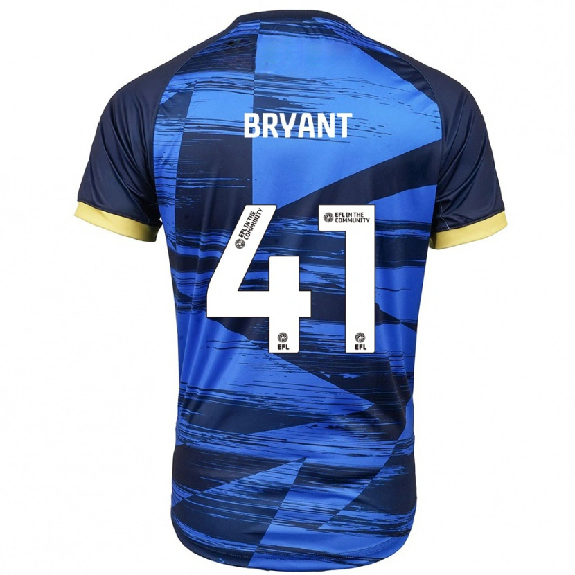 Danxen Dames Jacob Bryant #41 Blauw Marine Uitshirt Uittenue 2025/26 T-Shirt