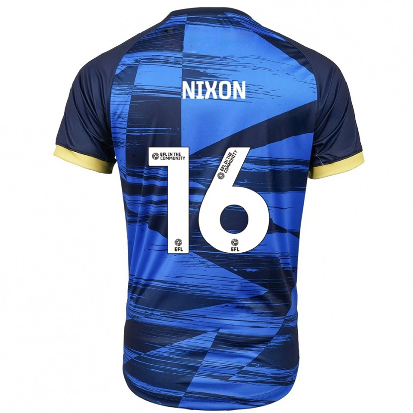 Danxen Dames Tom Nixon #16 Blauw Marine Uitshirt Uittenue 2025/26 T-Shirt