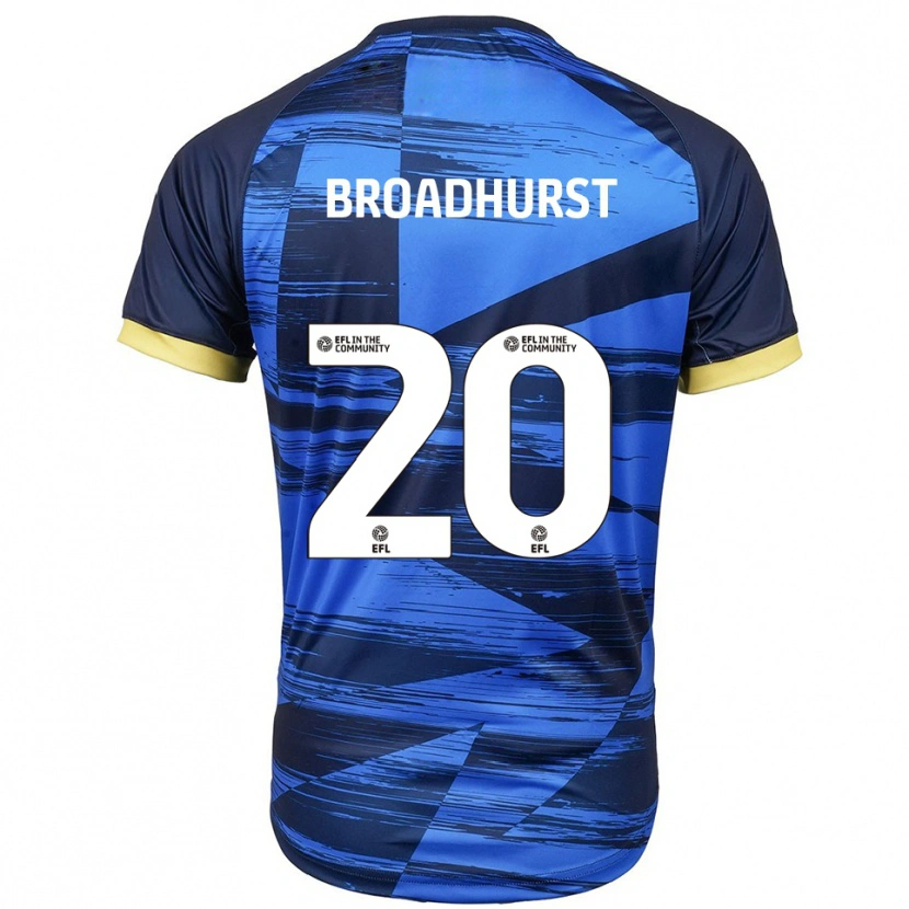 Danxen Dames Lilli-Mae Broadhurst #20 Blauw Marine Uitshirt Uittenue 2025/26 T-Shirt