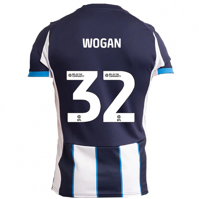 Danxen Dames Andrew Wogan #32 Wit Marine Uitshirt Uittenue 2025/26 T-Shirt