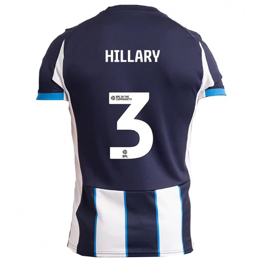 Danxen Dames Joe Hillary #3 Wit Marine Uitshirt Uittenue 2025/26 T-Shirt