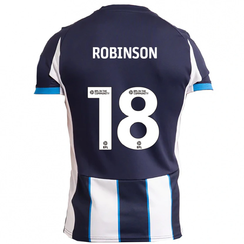 Danxen Dames Josh Robinson #18 Wit Marine Uitshirt Uittenue 2025/26 T-Shirt