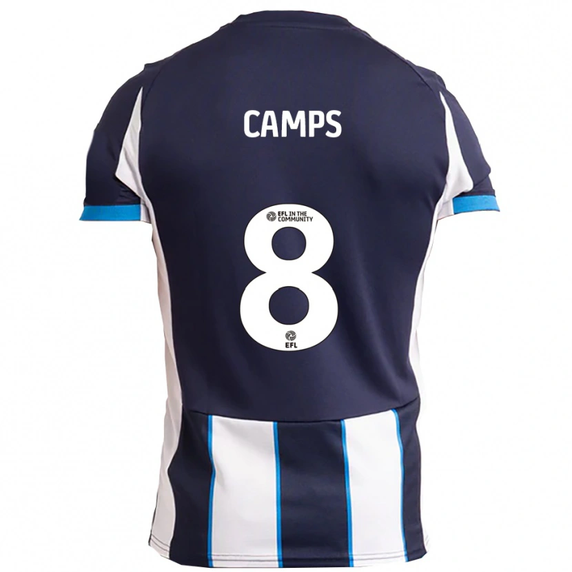 Danxen Dames Callum Camps #8 Wit Marine Uitshirt Uittenue 2025/26 T-Shirt