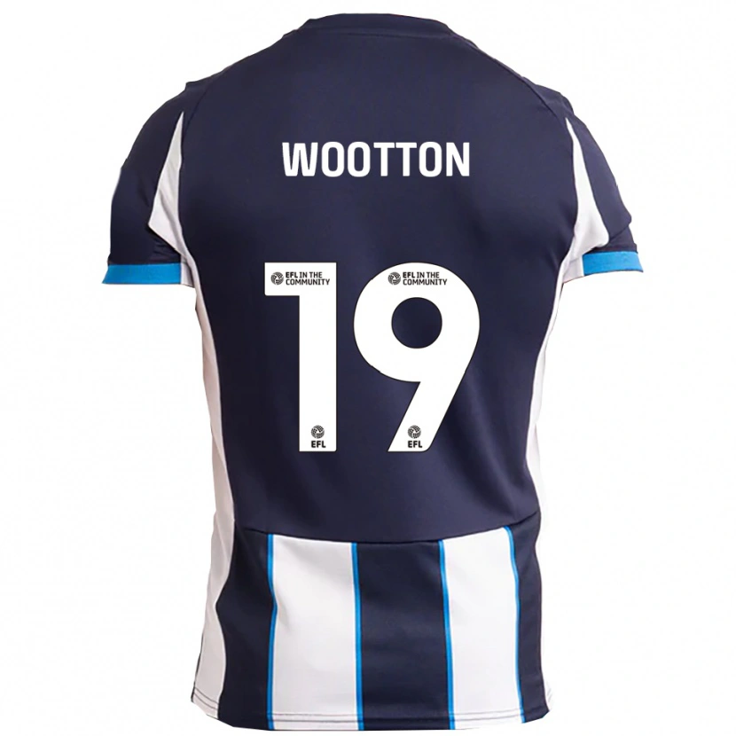 Danxen Dames Kyle Wootton #19 Wit Marine Uitshirt Uittenue 2025/26 T-Shirt