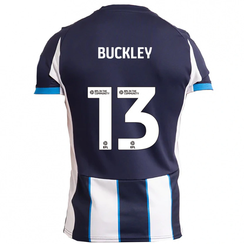 Danxen Dames Benjamin Buckley #13 Wit Marine Uitshirt Uittenue 2025/26 T-Shirt