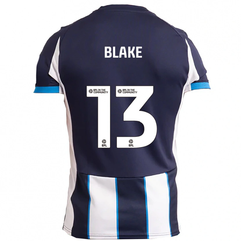 Danxen Dames Billy Blake #13 Wit Marine Uitshirt Uittenue 2025/26 T-Shirt