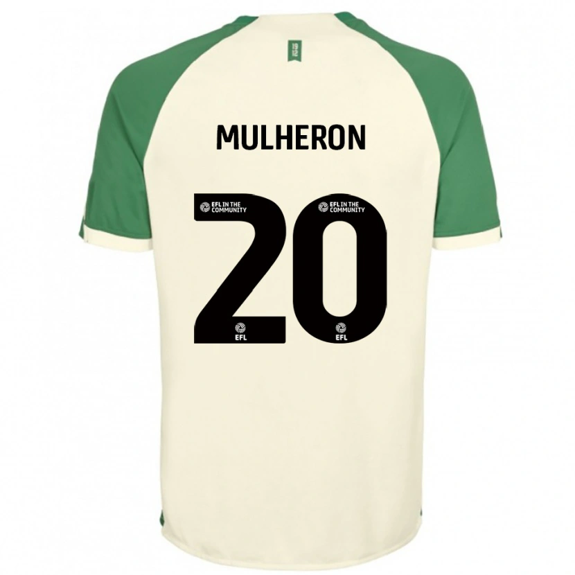 Danxen Dames Bronwyn Mulheron #20 Gebroken Wit Groen Uitshirt Uittenue 2025/26 T-Shirt