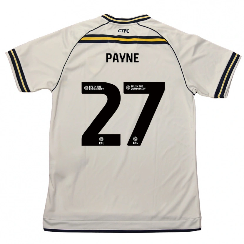 Danxen Dames Lewis Payne #27 Wit Marine Uitshirt Uittenue 2025/26 T-Shirt