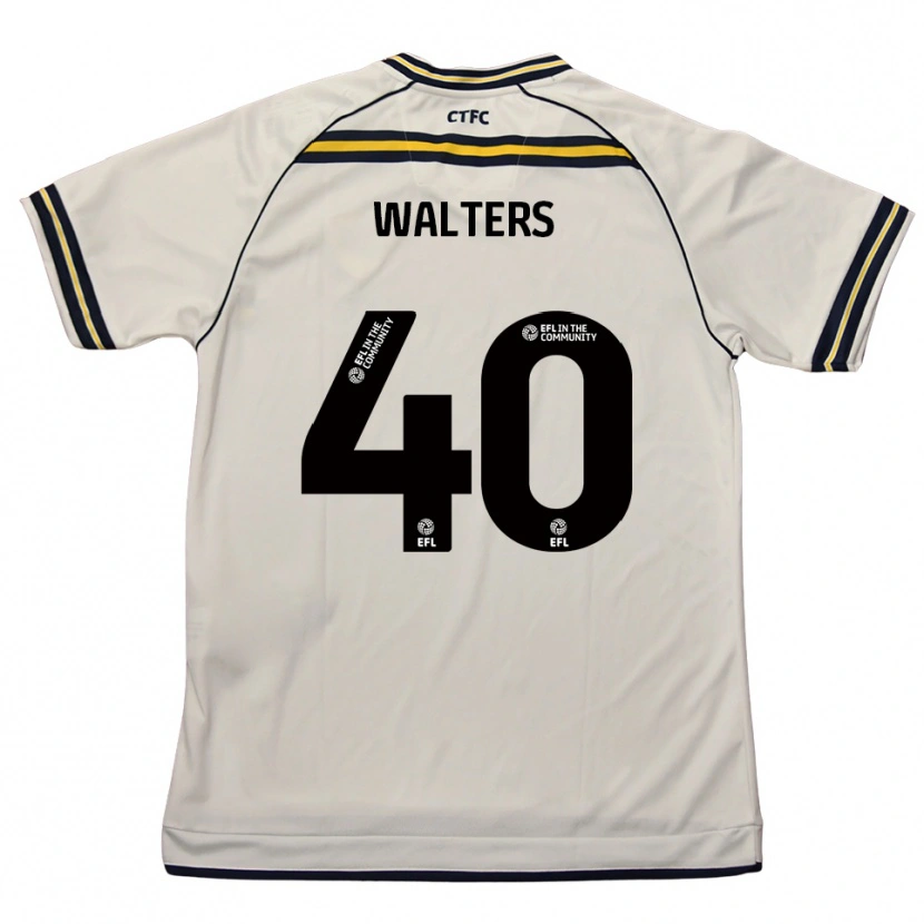 Danxen Dames Cameron Walters #40 Wit Marine Uitshirt Uittenue 2025/26 T-Shirt