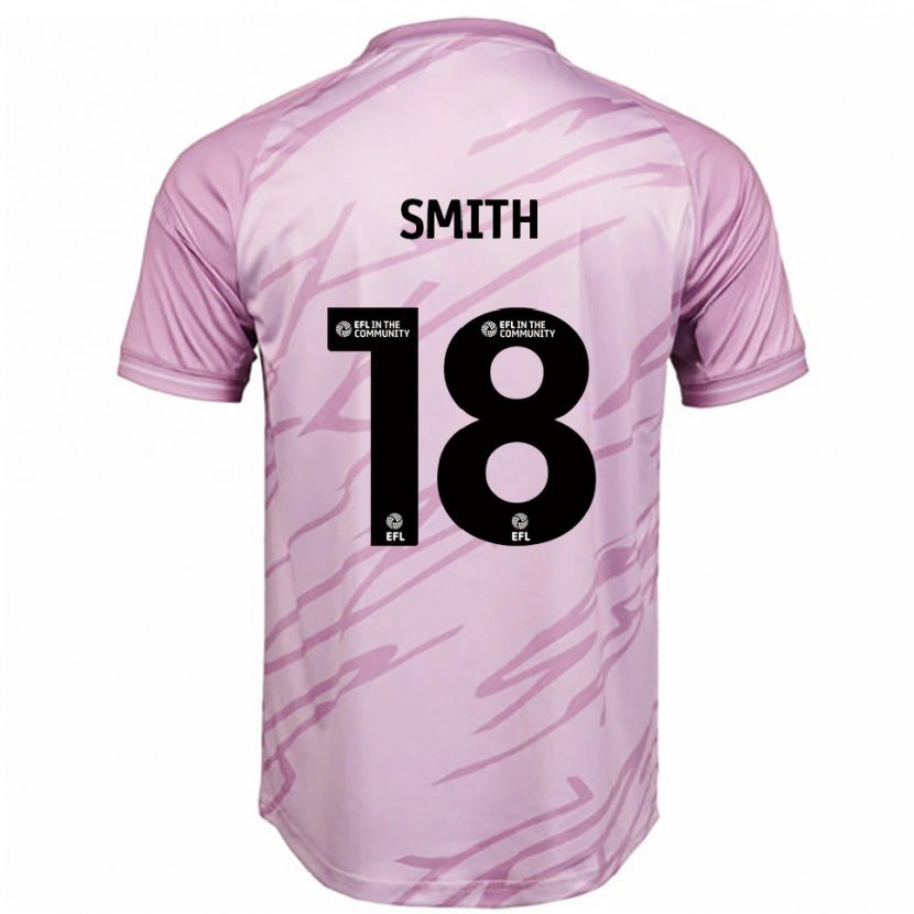 Danxen Dames Katy Smith #18 Roze Zwart Uitshirt Uittenue 2025/26 T-Shirt