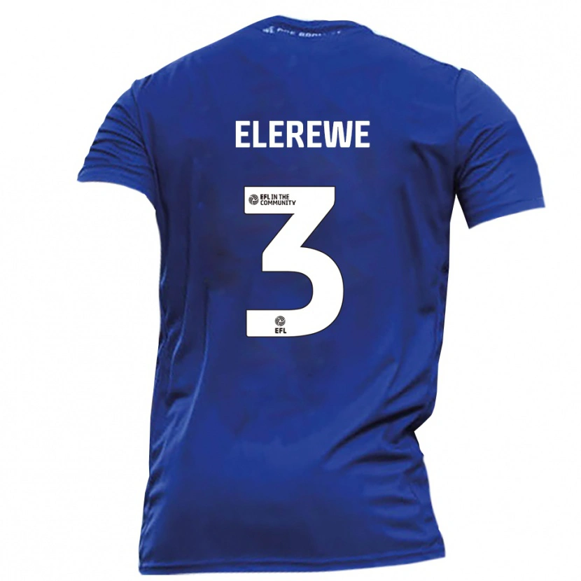 Danxen Dames Deji Elerewe #3 Blauw Wit Uitshirt Uittenue 2025/26 T-Shirt