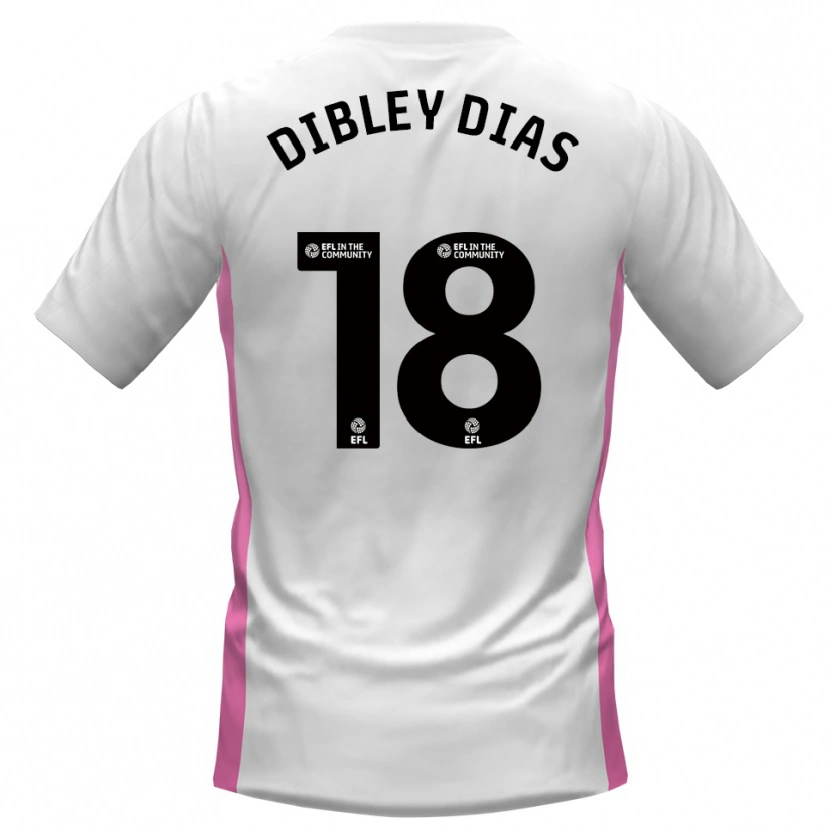 Danxen Dames Matt Dibley-Dias #18 Wit Rood Uitshirt Uittenue 2025/26 T-Shirt