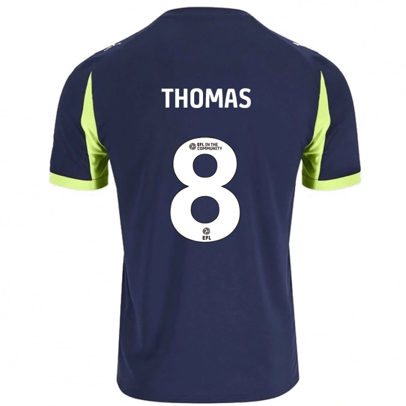 Danxen Dames Conor Thomas #8 Marine Fluorescerend Groen Uitshirt Uittenue 2025/26 T-Shirt