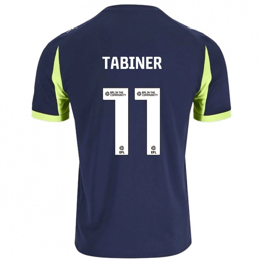 Danxen Dames Joel Tabiner #11 Marine Fluorescerend Groen Uitshirt Uittenue 2025/26 T-Shirt