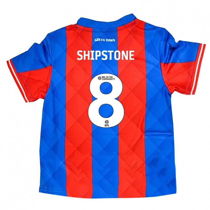 Danxen Dames Harry Shipstone #8 Blauw Rood Wit Uitshirt Uittenue 2025/26 T-Shirt