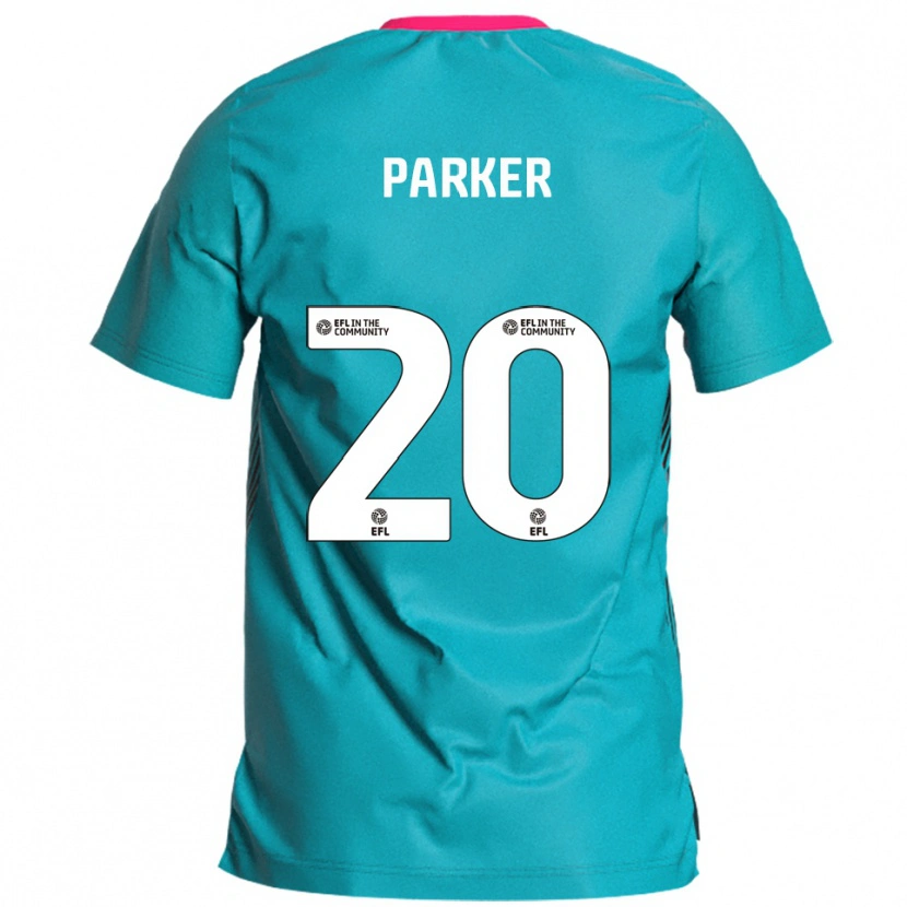 Danxen Dames Charley Parker #20 Hemelsblauw Roze Uitshirt Uittenue 2025/26 T-Shirt