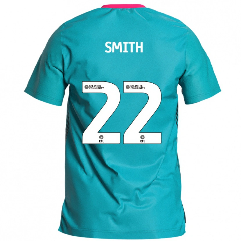 Danxen Dames Reece Smith #22 Hemelsblauw Roze Uitshirt Uittenue 2025/26 T-Shirt