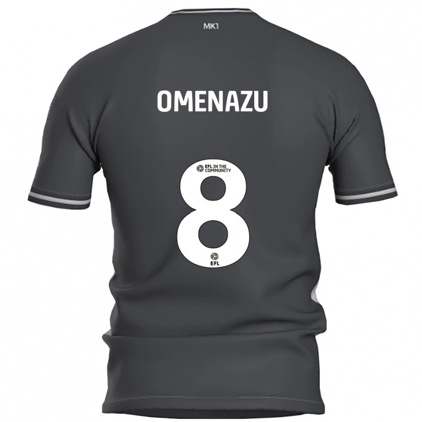 Danxen Dames Favour Omenazu #8 Grijs Zilver Uitshirt Uittenue 2025/26 T-Shirt