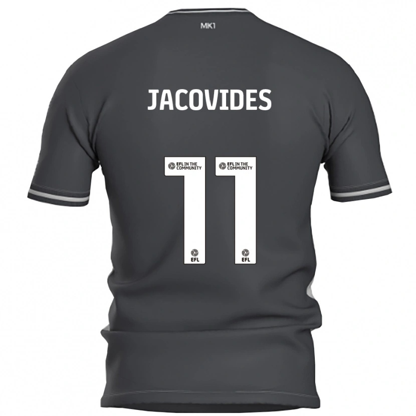 Danxen Dames Annaliese Jacovides #11 Grijs Zilver Uitshirt Uittenue 2025/26 T-Shirt