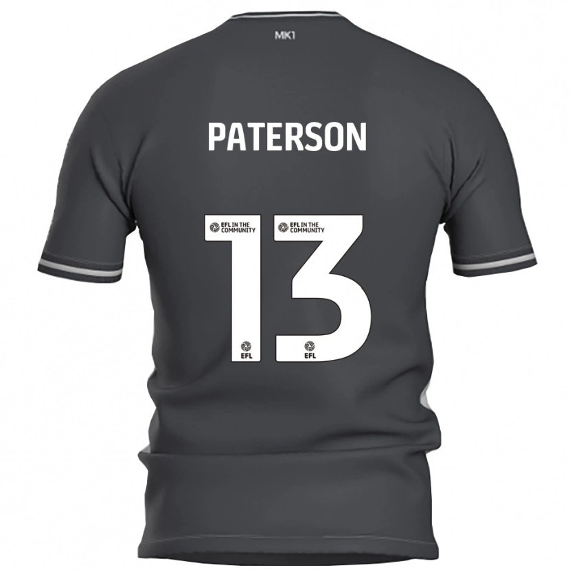 Danxen Dames Callum Paterson #13 Grijs Zilver Uitshirt Uittenue 2025/26 T-Shirt