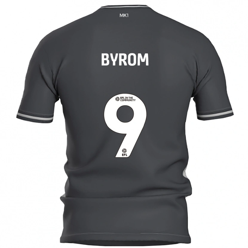 Danxen Dames Sophie Byrom #9 Grijs Zilver Uitshirt Uittenue 2025/26 T-Shirt