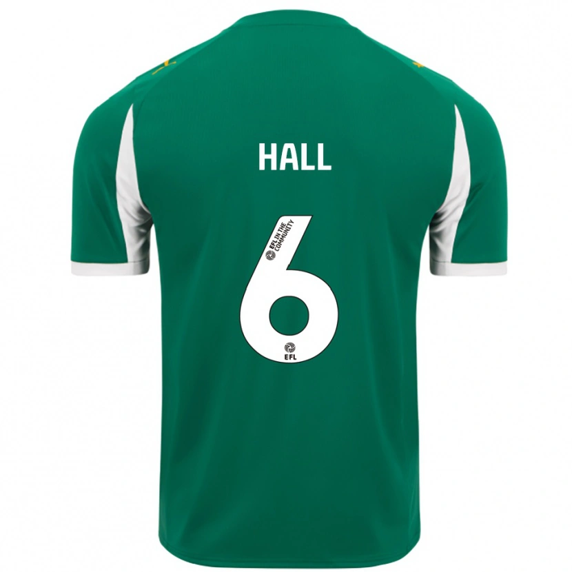 Danxen Dames Tyrese Hall #6 Groen Wit Uitshirt Uittenue 2025/26 T-Shirt