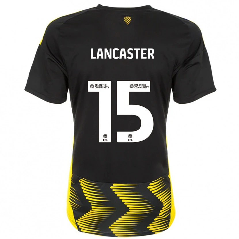 Danxen Dames Darcy Lancaster #15 Zwart Geel Uitshirt Uittenue 2025/26 T-Shirt