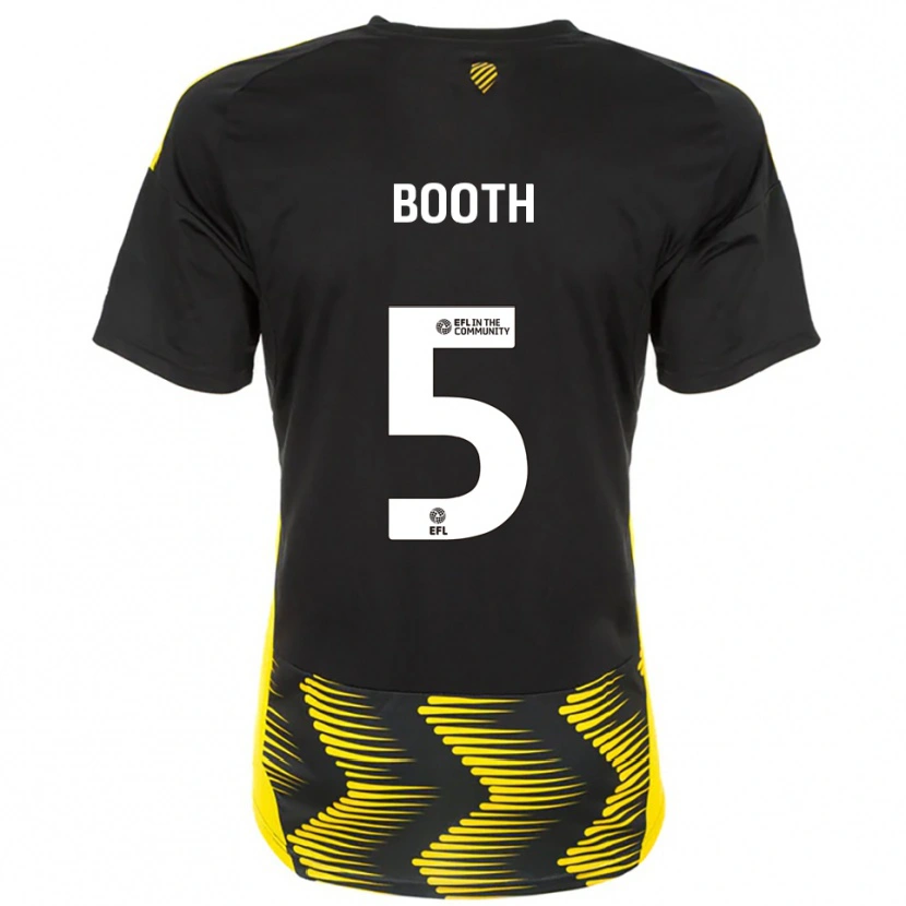 Danxen Dames Lailah Booth #5 Zwart Geel Uitshirt Uittenue 2025/26 T-Shirt