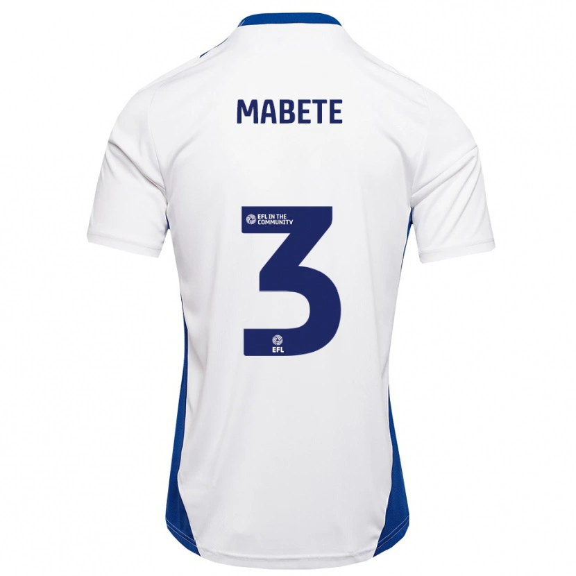 Danxen Dames Filozofe Mabete #3 Wit Blauw Uitshirt Uittenue 2025/26 T-Shirt