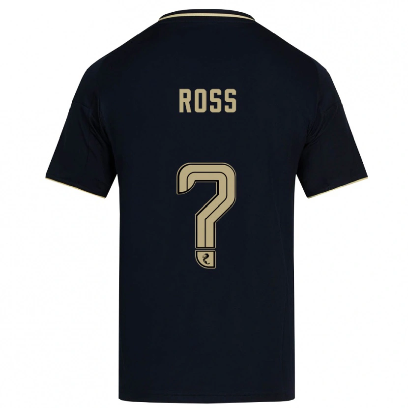 Danxen Dames Dylan Ross #0 Marine Goud Uitshirt Uittenue 2025/26 T-Shirt