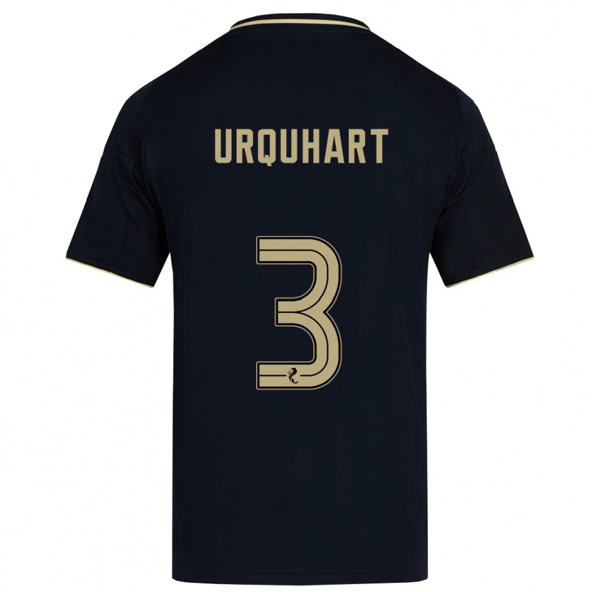 Danxen Dames Millie Urquhart #3 Marine Goud Uitshirt Uittenue 2025/26 T-Shirt