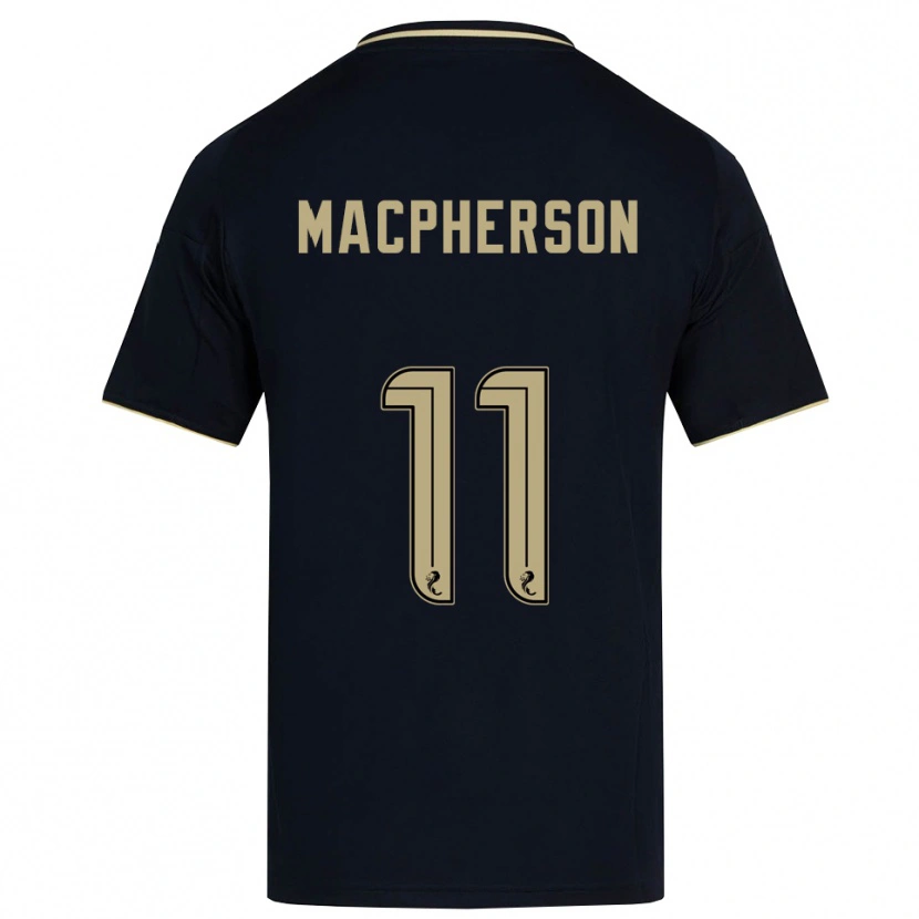 Danxen Dames Keira Macpherson #11 Marine Goud Uitshirt Uittenue 2025/26 T-Shirt